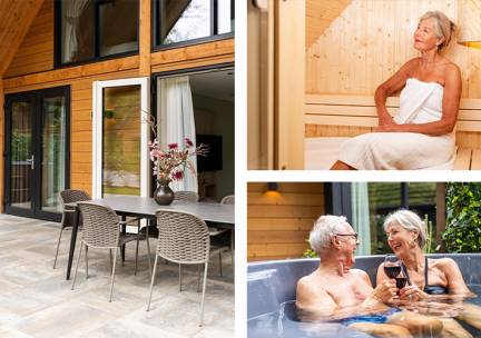 Bos Villa hottub & sauna - 6 personen