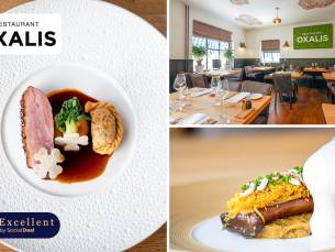 Culinair 9-gangendiner of culinaire 3-gangenlunch of -diner bij Restaurant Oxalis