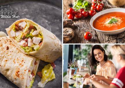 2-gangenlunch Ã  la carte bij De Wildse Hut