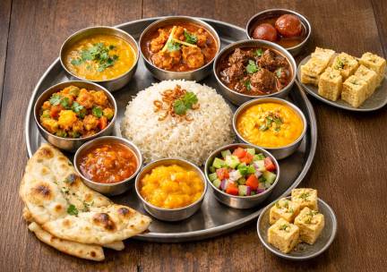 Thali naar keuze bij Indian Way