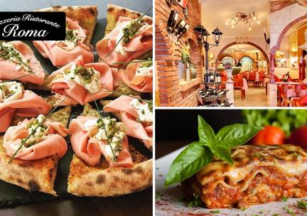 3-gangendiner (60+ keuzes) bij Pizzeria Roma