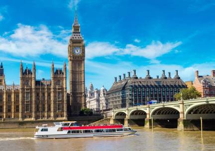 Ontdek Londen vanuit een toplocatie: 4*-hotel in Bloomsbury + vlucht, ontbijt & iconische City Cruise!