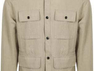 Suitable Overshirt Tencel Greige