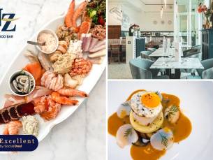3-gangendiner of -lunch van de chef bij NZ Seafoodbar in hartje Den Bosch