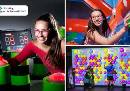 X-Wall (45 min) + IPS (15 min) + evt. borrelplank bij Sport en Recreatie Wehl