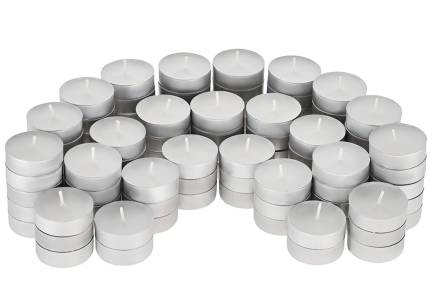 120x Theelichtjes - Waxinelichtjes - Ca. 4 Uur - Paraffinekaarsen