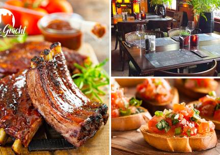 3-gangen keuzediner bij De Gracht Eten, Drinken & Feesten