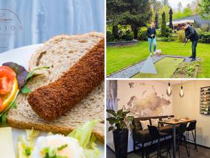2-gangen keuzelunch + minigolf bij Brasserie Fusion