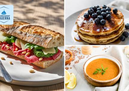 2- of 3-gangenlunch aan de haven bij Havenrestaurant Nauerna