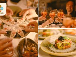 3-gangen shared dining-diner bij Souave