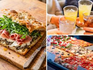 Pizzapunt of panini + drankje in hartje Den Haag