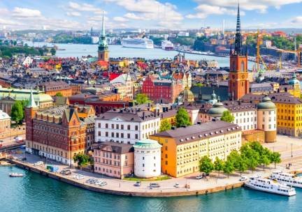 Ontdek de bruisende binnenstad van Stockholm vanuit een designhotel incl. vlucht en ontbijt!
