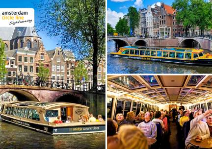 Rondvaart door Amsterdam (60 min)
