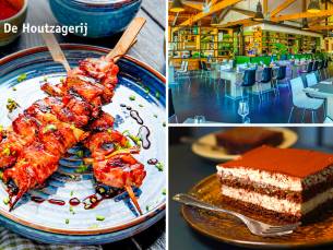 3-gangendiner Ã  la carte bij Restaurant De Houtzagerij