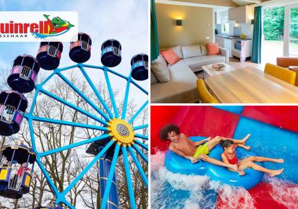 Midweek of weekend weg (4 of 6 pers.) bij Duinrell