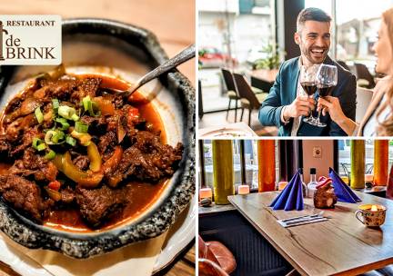 2-gangendiner Ã  la carte bij Brasserie de Brink