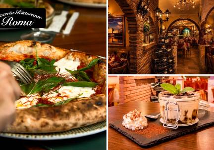3-gangendiner (60+ keuzes) bij Pizzeria Roma