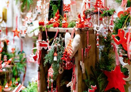 Kerstsfeer op de Rijn