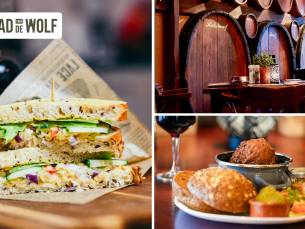2-gangenlunch of een 12-uurtje bij CafÃ© Aad de Wolf