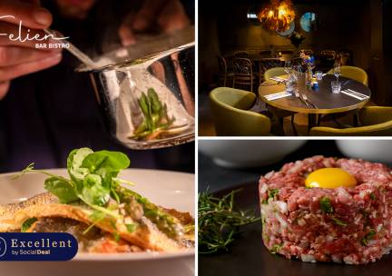 3-gangendiner Ã  la carte bij Bar Bistro Felien in hartje Haarlem