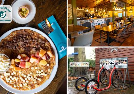 Kickbiken + 2-gangenlunch bij De Appelsche Hof