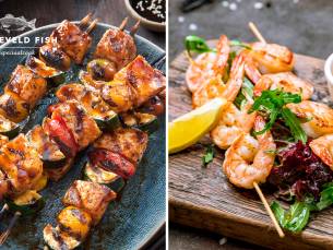 BBQ-pakket met vis