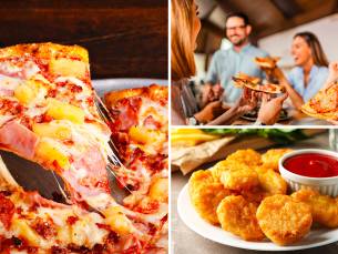 Pizza naar keuze of kidsmenu voor afhaal of dine-in