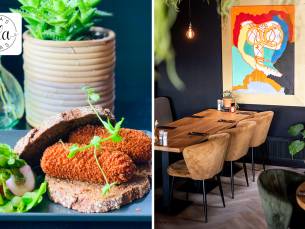 2-gangen keuzelunch bij Lola's