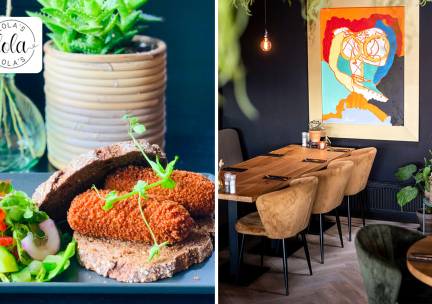 2-gangen keuzelunch bij Lola's