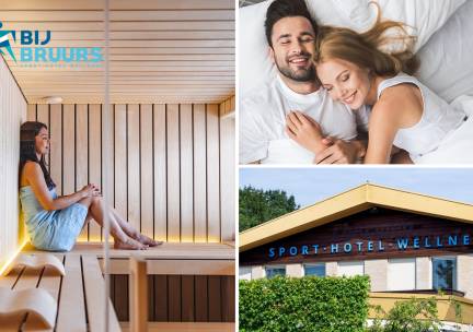 Overnachting voor 2 + ontbijt + wellness-arrangement + welkomstdrankje