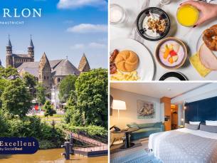 Luxe overnachting voor 2 + ontbijt  in hartje Maastricht