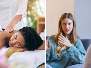 Massage naar keuze en/of coachingsessie
