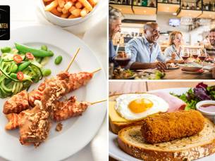 3-gangen keuzediner of 12-uurtje