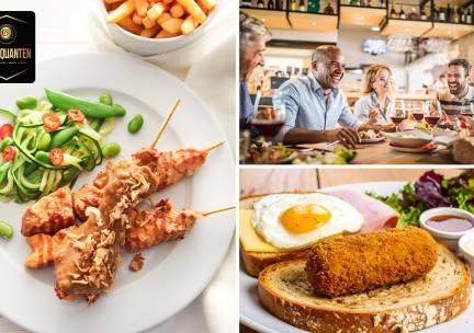 3-gangen keuzediner of 12-uurtje