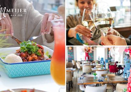 3-gangen keuzediner bij Meijer aan Zee