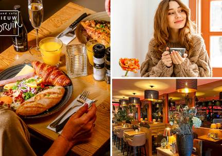 Ontbijt bij Grand CafÃ© Nieuw Bruin
