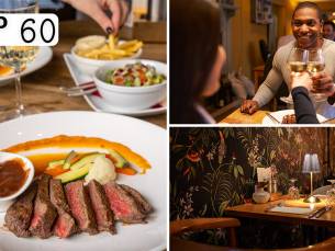 4-gangen verrassingsdiner van de chef bij Restaurant No.60