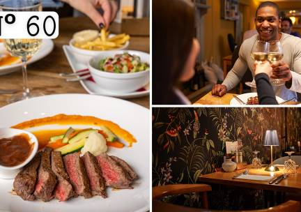 4-gangen verrassingsdiner van de chef bij Restaurant No.60