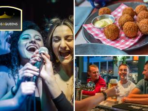 Privé-karaokekamer (1 uur) + 2 drankjes en bitterballen