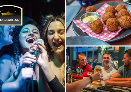 Privé-karaokekamer (1 uur) + 2 drankjes en bitterballen