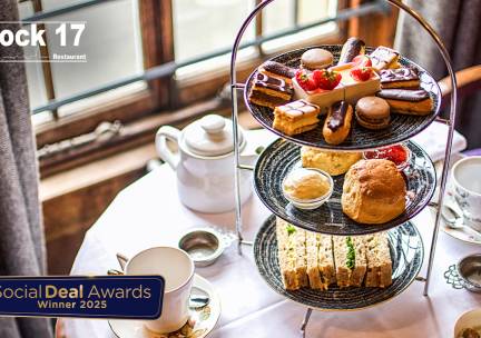 High tea (1,5 uur) bij Dock 17 in hartje Nijmegen