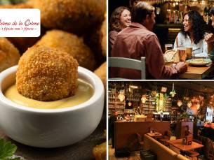 Borrelplank deluxe voor 2 personen bij CrÃ¨me de la CrÃ¨me