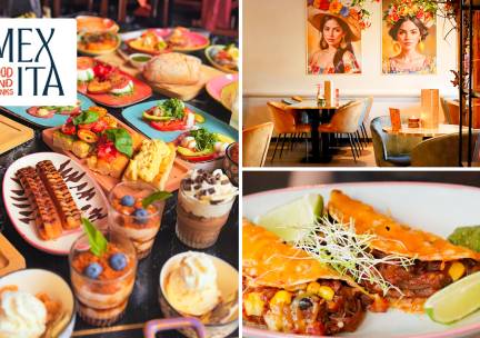 3-gangendiner Ã  la carte + koffie/thee bij MEXITA