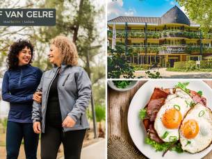 Wandelarrangement met warme drank + gebak + 2-gangenlunch