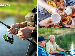 Visarrangement (4 uur) + gerecht naar keuze bij Broekbeke