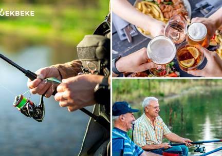 Visarrangement (4 uur) + gerecht naar keuze bij Broekbeke