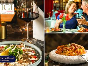 Italiaans 3- of 4-gangendiner van de chef bij Restaurant GIGI in hartje Arnhem