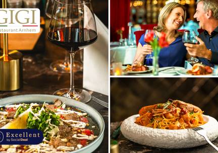 Italiaans 3- of 4-gangendiner van de chef bij Restaurant GIGI in hartje Arnhem