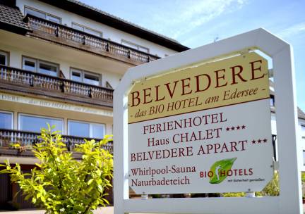 BELVEDERE- das BIOHotel garni & SuiteHotel am Edersee / Sauerland