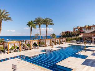 8 daagse vliegvakantie naar SUNRISE Grand Select Arabian Beach in sharks bay, egypte